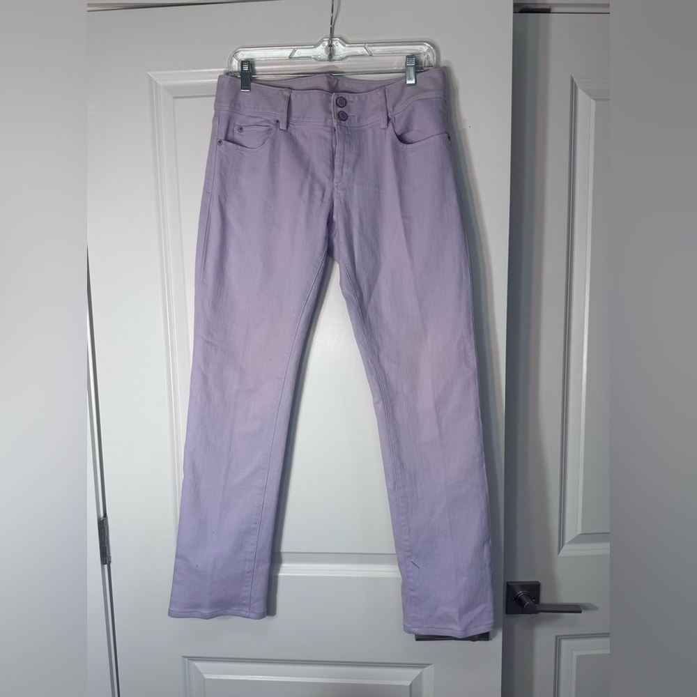 Lilly Pulitzer Light Purple Straight Leg Jeans